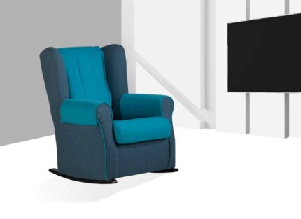 sillón lactancia mecedora