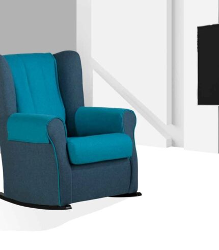 sillón lactancia mecedora