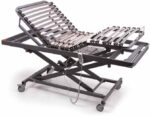 cama geriatrica completa + colchon + barandillas